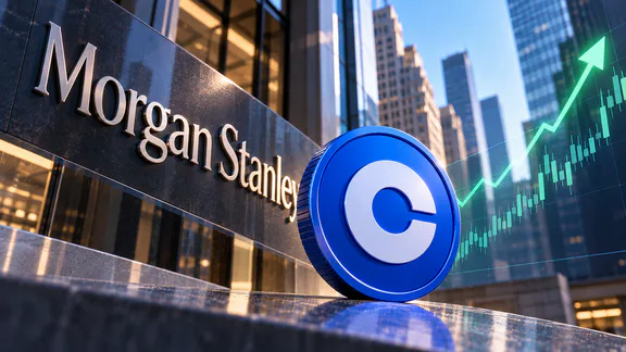 Morgan Stanley eleva el objetivo de precio de las acciones de Coinbase a $258