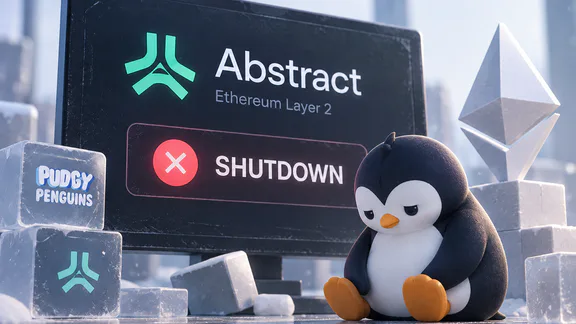 Сеть Ethereum layer-2 Abstract от Pudgy Penguins прекращает работу