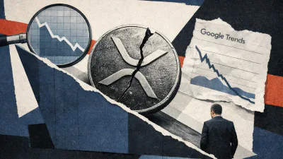 Das Interesse der Investoren an XRP ist im Jahresvergleich um 90% gesunken