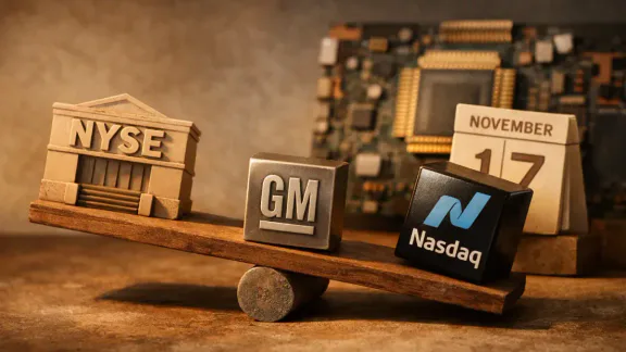通用汽车于11月17日从NYSE转至Nasdaq
