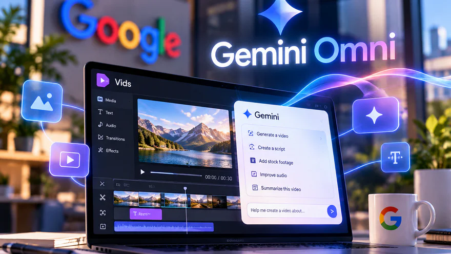 Google abre acceso a la función Gemini Omni en el editor Vids