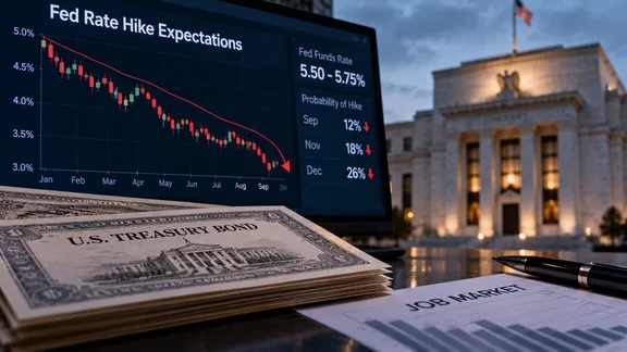 المتداولون في السندات يخفضون توقعاتهم لرفع أسعار الفائدة من قبل الفيدرالي وسط بيانات توظيف ضعيفة