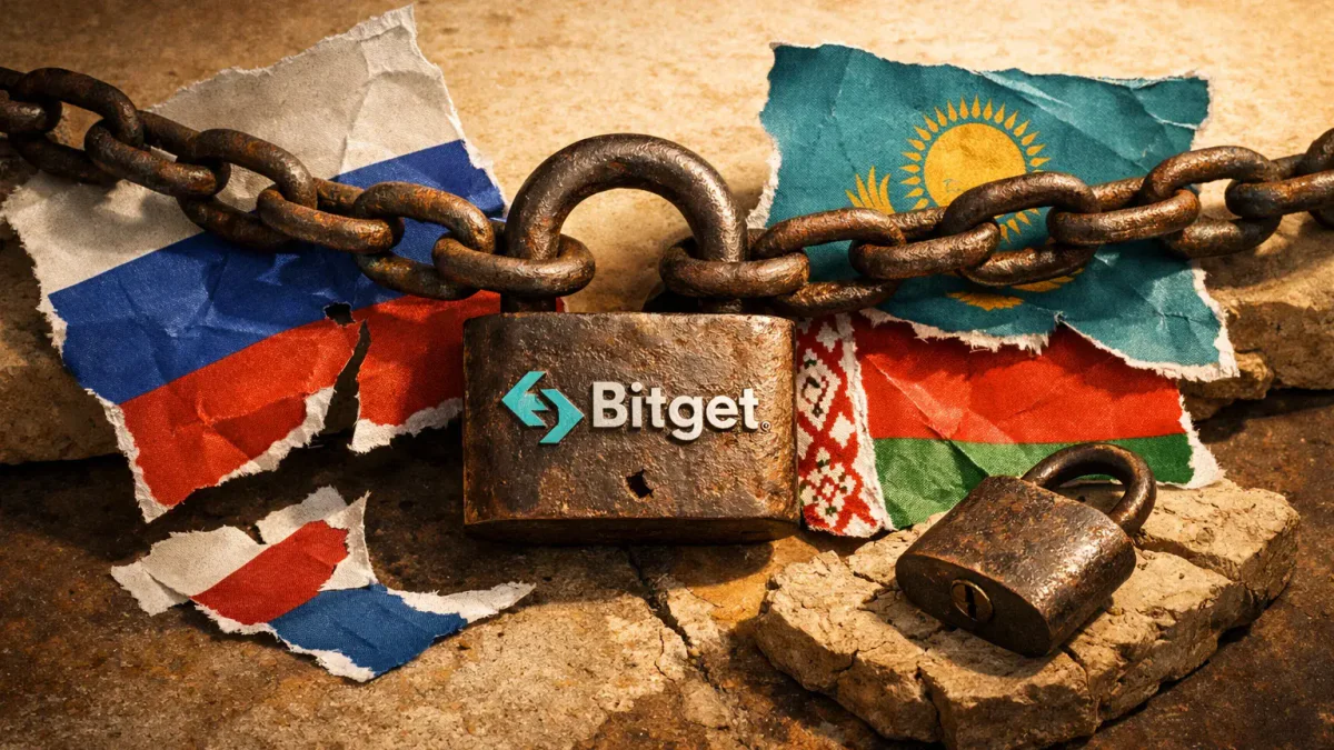 Bitget fügt Russland, Weißrussland und Kasachstan zur Liste der verbotenen Länder hinzu