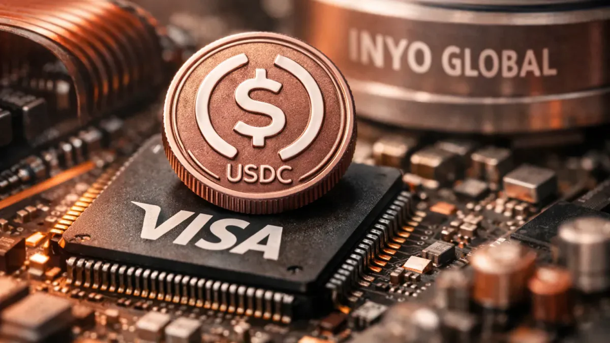 Visa startet USDC-Vorfinanzierung im kommerziellen Betrieb