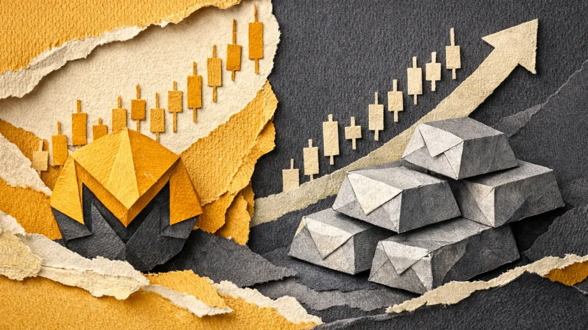 Peter Brandt vergleicht Monero-Chart mit Silber vor dem Rally