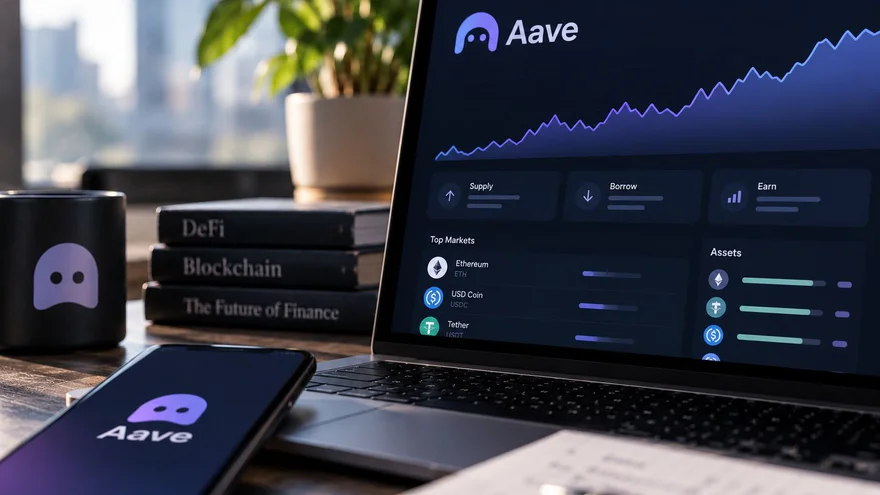 Aave: مرحلة جديدة مع تحقيق 3.8 تريليون دولار في الودائع