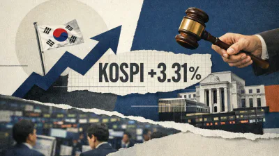 Индекс KOSPI вырос на 3,31%