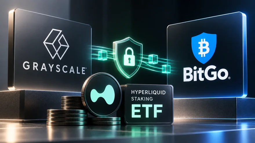 Grayscale назначила BitGo кастодианом для Hyperliquid staking ETF
