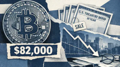 Bitcoin steigt über 82.000 $ bei fallenden Anleiherenditen