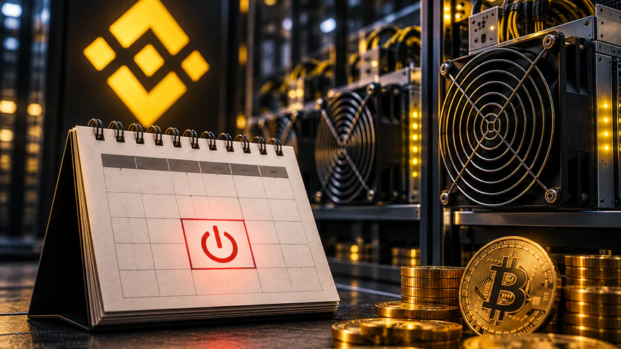 Binance wird sein Mining-Pool am 10. November 2026 schließen