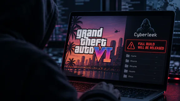 Cyberleek Hacker-Gruppe droht mit Veröffentlichung des vollständigen GTA 6 Builds