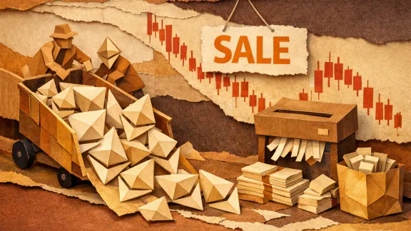 Los antiguos poseedores de Ether comienzan a vender activos