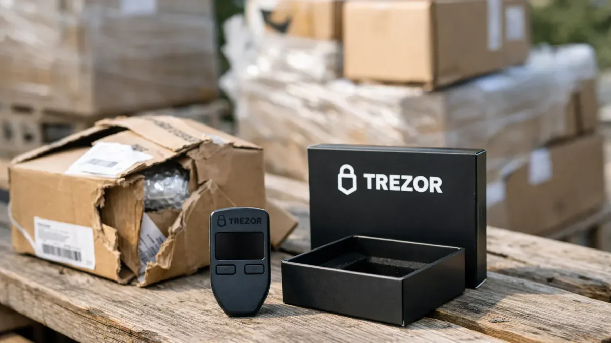 Trezor жеткізуші желісін азайтады жеткізу тізбегіндегі инциденттерден кейін