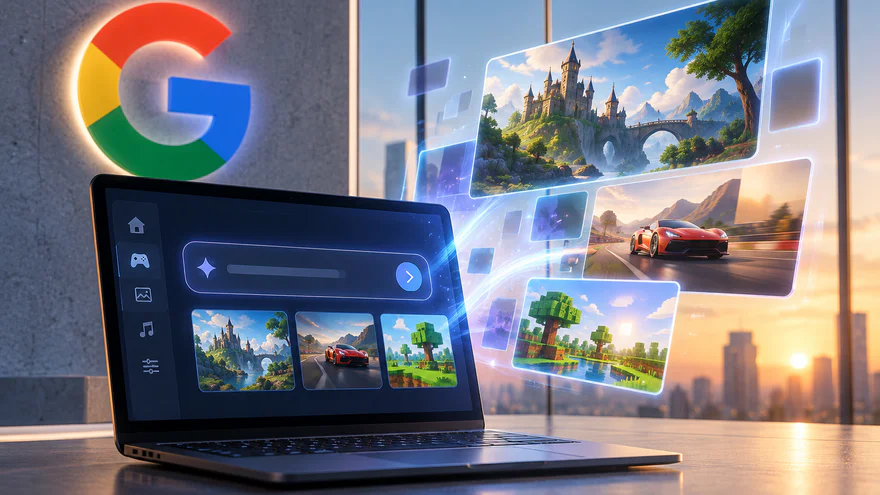 Google запускает платформу Playground для создания игр с помощью ИИ