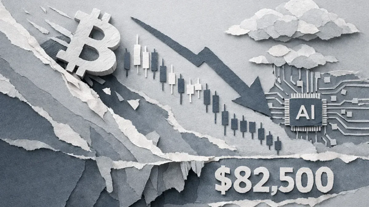 Bitcoin Drops Below $82,500 After Attempt to Rise to $85,000