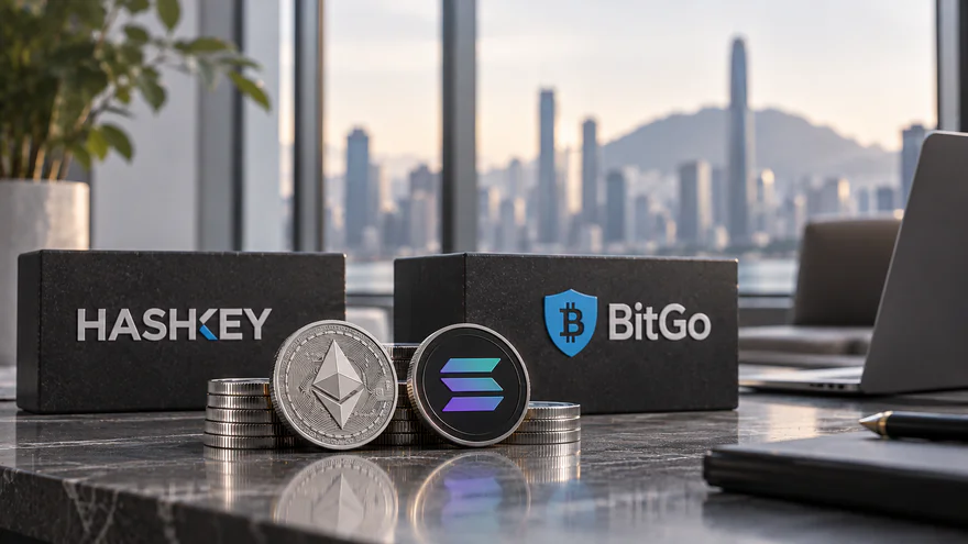 HashKey와 BitGo, ETH 및 SOL의 기관 스테이킹을 위한 파트너십 확대