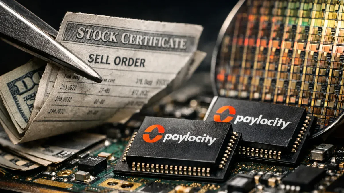 Paylocity Vorstandsvorsitzender verkaufte Aktien im Wert von 2,48 Millionen Dollar