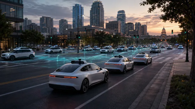 Tesla reveals Texas robotaxi fleet as Waymo leads by 13 times