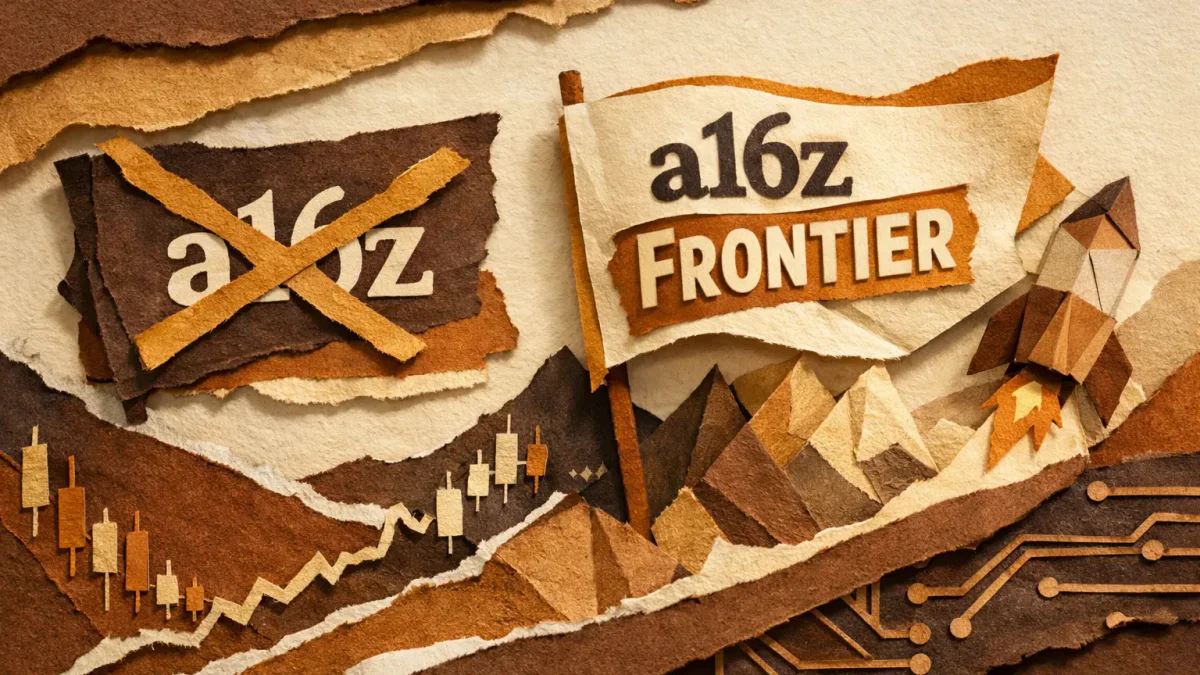 a16z, 암호화 펀드를 a16z Frontier로 이름 변경
