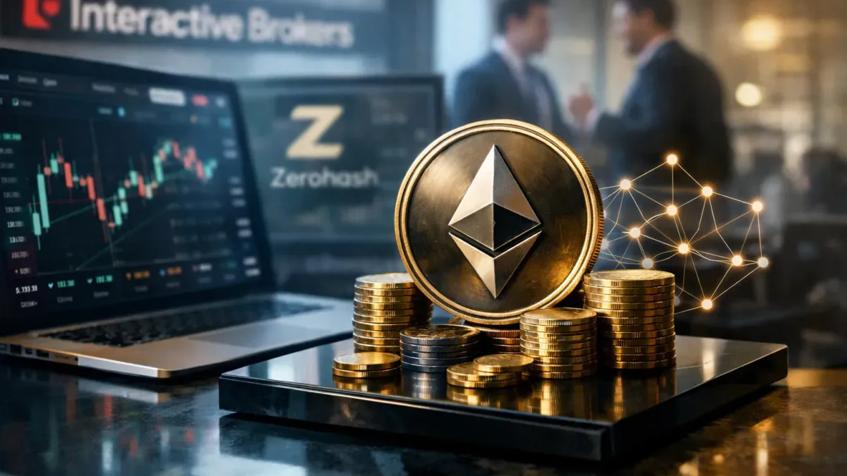 Interactive Brokers startet Ethereum Staking
