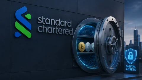 Банковский гигант идёт в крипто: Standard Chartered консолидирует бизнес по хранению цифровых активов