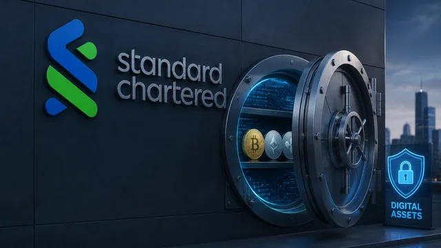 Банковский гигант идёт в крипто: Standard Chartered консолидирует бизнес по хранению цифровых активов