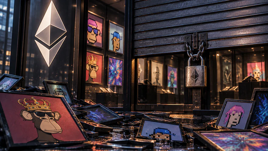 Der einst größte NFT-Marktplatz auf Ethereum schließt