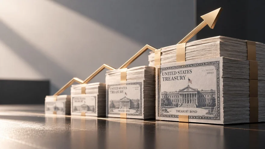 Хедж-фонды владеют рекордными 7% казначейских облигаций США