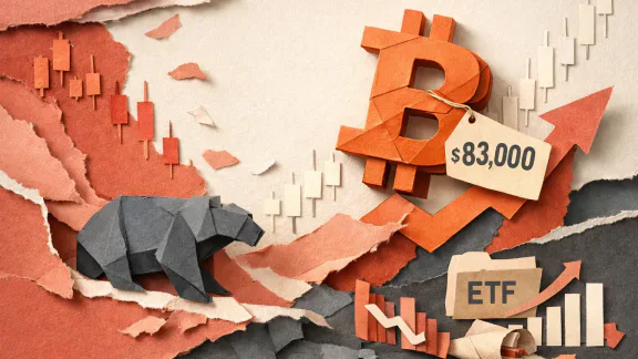 Bitcoin возвращается к $83 000. Почему восстановление цены еще не означает возвращения спроса