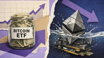 Bitcoin-ETFs zogen 5 Millionen Dollar an, Ethereum-Fonds verloren 60 Millionen Dollar