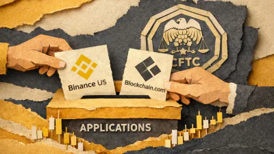 Binance US und Blockchain.com beantragen bei der CFTC regulierte Prognosemärkte