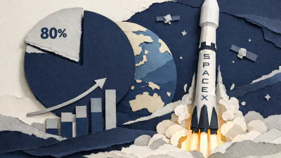 SpaceX将在2026年前将全球80%的货物运输量送入轨道