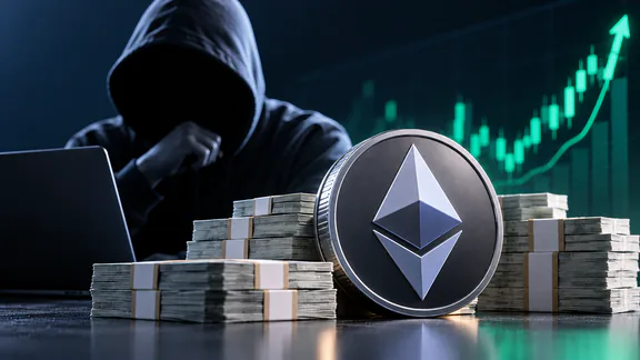 مستثمر مجهول يضع رهانًا بقيمة 36 مليون دولار على الإيثيريوم