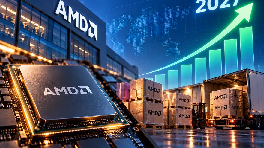 AMD планирует существенно нарастить поставки чипов в 2027 году