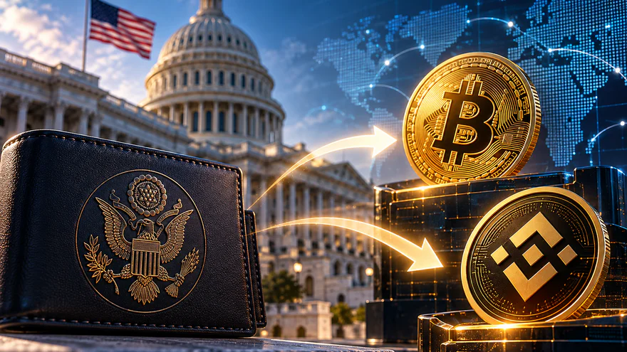 АҚШ Үкіметінің Әмияндары 100 миллион доллардан астам BTC және BNB аударды