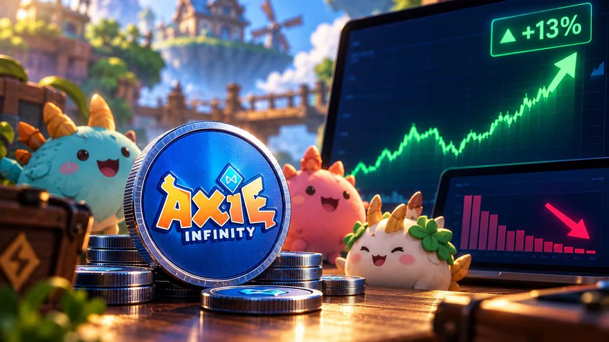 Axie Infinity подорожал на 13% несмотря на падение объема торгов