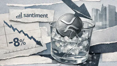Santiment记录的XRP MVRV值低于1