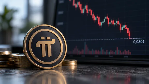 انخفاض شبكة Pi بنسبة 1%: مستوى الدعم عند 0.0801 دولار مهدد