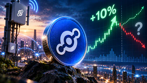 ارتفع سعر HNT بنسبة 10%، لكن النمو المستقبلي محل تساؤل