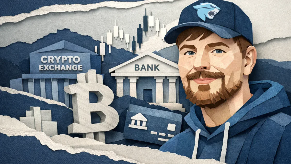 MrBeast подал заявки на товарные знаки для криптобиржи и банкинга