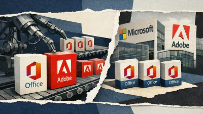 KI-kloniertes Büro und Adobe: Microsoft und Adobe in Gefahr