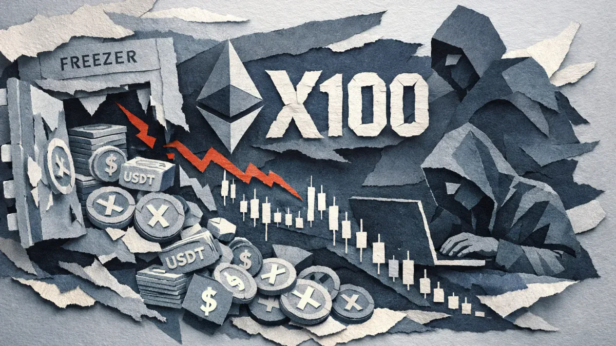 以太坊中的项目X100遭受攻击,损失数百万