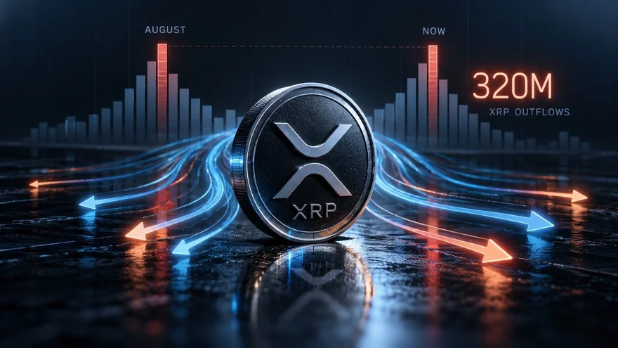 Выводы XRP достигли 320 миллионов токенов, повторяя ситуацию августа