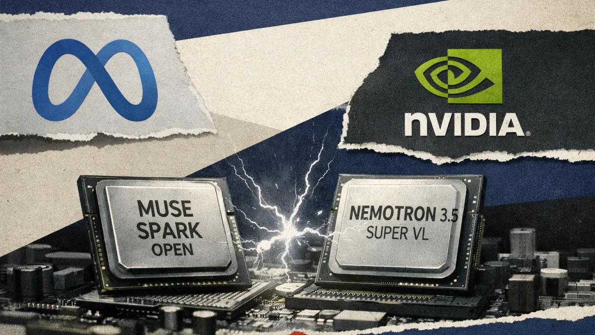 Meta und Nvidia starten gleichzeitig konkurrierende Open AI-Modelle