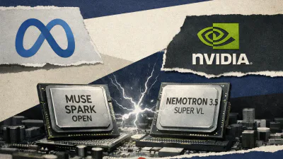Meta und Nvidia starten gleichzeitig konkurrierende Open AI-Modelle