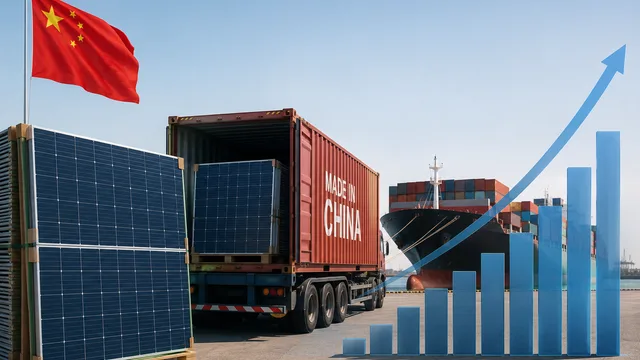 China's solar cell exports surge 60% year-on-year in April despite scrapped tax rebates