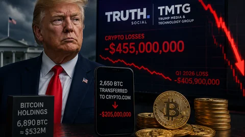 Trump Media сократила биткоин-позицию после крупных убытков на криптоактивах