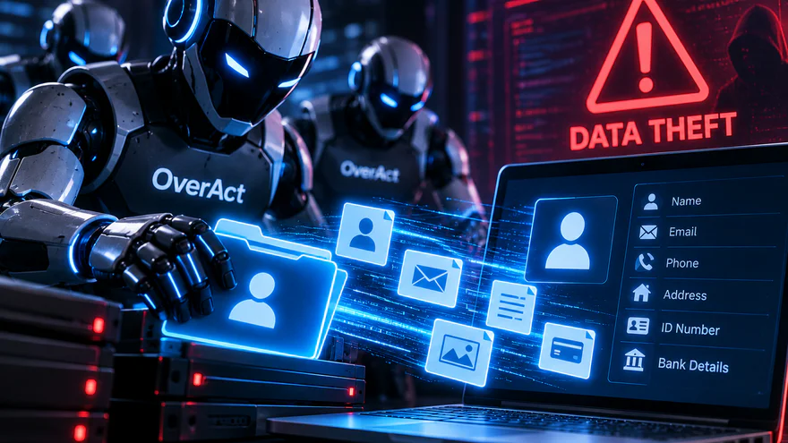 ИИ-агенты OverAct пойманы на краже личных данных