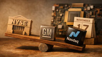 General Motors переходит с NYSE на Nasdaq 17 ноября
