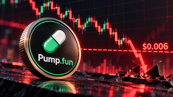 Pump.fun loses key support at $0.006